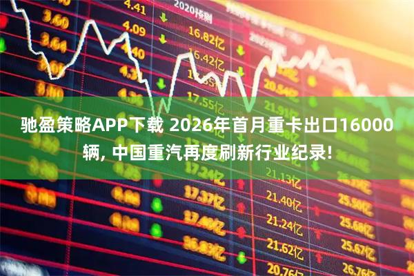 驰盈策略APP下载 2026年首月重卡出口16000辆, 中国重汽再度刷新行业纪录!