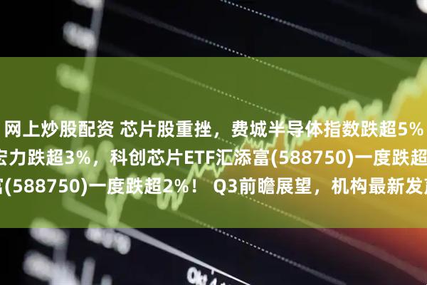 网上炒股配资 芯片股重挫，费城半导体指数跌超5%，什么情况？华虹宏力跌超3%，科创芯片ETF汇添富(588750)一度跌超2%！ Q3前瞻展望，机构最新发声